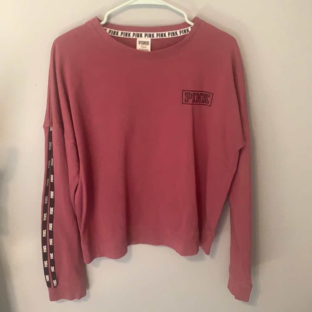 PINK crew neck sweatshirt
